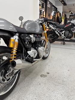 2017 Triumph THRUXTON R Silver