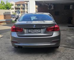 2016 BMW 3 Series 320d Luxury Line F30 LCI Platinum Silver