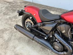 2025 Indian 2025 Indian 1250CC Scout Bobber Limited + Tech Sunset Red Smoke