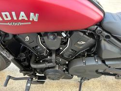 2025 Indian 2025 Indian 1250CC Scout Bobber Limited + Tech Sunset Red Smoke