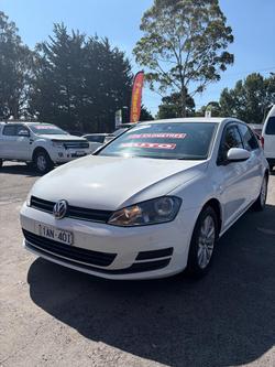 2013 Volkswagen Golf 90TSI Comfortline 7 Pure White