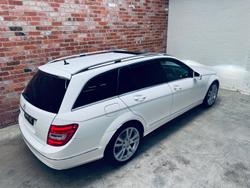 2012 Mercedes-Benz C-Class C250 BlueEFFICIENCY Avantgarde W204 MY13 White
