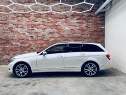 2012 Mercedes-Benz C-Class C250 BlueEFFICIENCY Avantgarde W204 MY13 White