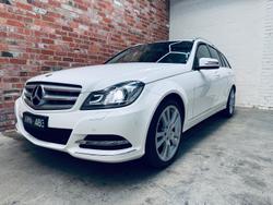 2012 Mercedes-Benz C-Class C250 BlueEFFICIENCY Avantgarde W204 MY13 White