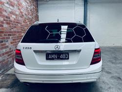 2012 Mercedes-Benz C-Class C250 BlueEFFICIENCY Avantgarde W204 MY13 White