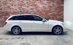 2012 Mercedes-Benz C-Class C250 BlueEFFICIENCY Avantgarde W204 MY13 White