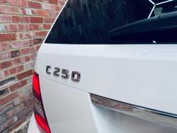 2012 Mercedes-Benz C-Class C250 BlueEFFICIENCY Avantgarde W204 MY13 White