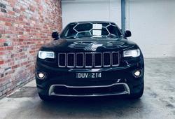 2015 Jeep Grand Cherokee Overland WK MY15 4X4 Dual Range Brilliant Black