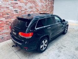 2015 Jeep Grand Cherokee Overland WK MY15 4X4 Dual Range Brilliant Black