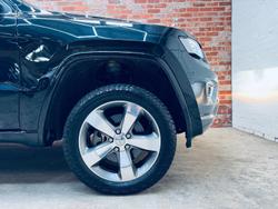 2015 Jeep Grand Cherokee Overland WK MY15 4X4 Dual Range Brilliant Black