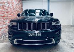 2015 Jeep Grand Cherokee Overland WK MY15 4X4 Dual Range Brilliant Black