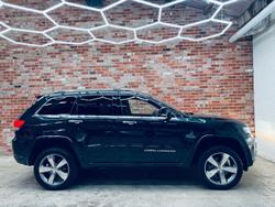 2015 Jeep Grand Cherokee Overland WK MY15 4X4 Dual Range Brilliant Black