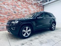2015 Jeep Grand Cherokee Overland WK MY15 4X4 Dual Range Brilliant Black