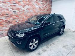 2015 Jeep Grand Cherokee Overland WK MY15 4X4 Dual Range Brilliant Black