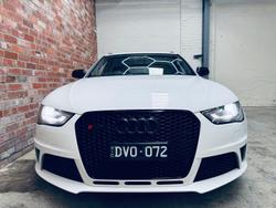 2014 Audi RS4 B8 MY14 Four Wheel Drive Ibis White