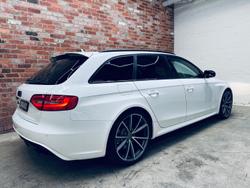 2014 Audi RS4 B8 MY14 Four Wheel Drive Ibis White