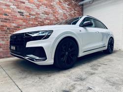 2021 Audi Q8 50 TDI S line F1 MY22 Four Wheel Drive Glacier White