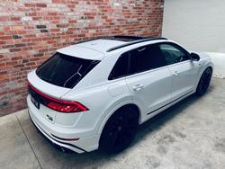 2021 Audi Q8 50 TDI S line F1 MY22 Four Wheel Drive Glacier White