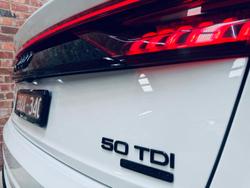 2021 Audi Q8 50 TDI S line F1 MY22 Four Wheel Drive Glacier White