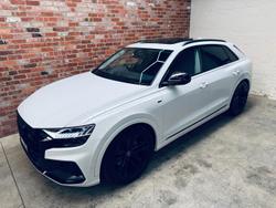 2021 Audi Q8 50 TDI S line F1 MY22 Four Wheel Drive Glacier White