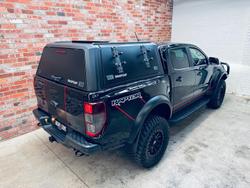 2021 Ford Ranger Raptor PX MkIII MY21.25 4X4 Dual Range Shadow Black
