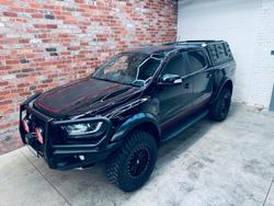 2021 Ford Ranger Raptor PX MkIII MY21.25 4X4 Dual Range Shadow Black