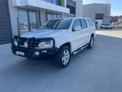 2017 Volkswagen Amarok TDI550 Highline 2H MY18 4X4 Constant Candy White