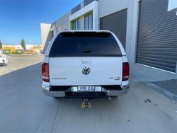 2017 Volkswagen Amarok TDI550 Highline 2H MY18 4X4 Constant Candy White