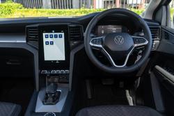 2023 Volkswagen Amarok TDI500 Life NF MY23 4X4 Dual Range Clear White