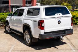 2023 Volkswagen Amarok TDI500 Life NF MY23 4X4 Dual Range Clear White