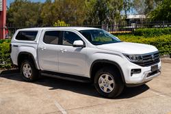 2023 Volkswagen Amarok TDI500 Life NF MY23 4X4 Dual Range Clear White