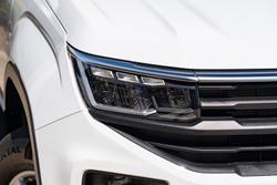 2023 Volkswagen Amarok TDI500 Life NF MY23 4X4 Dual Range Clear White