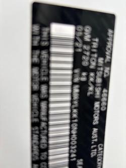 2021 Mitsubishi Triton GLX