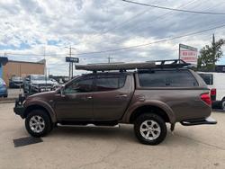 2013 Mitsubishi Triton GLX-R MN MY13 4X4 Dual Range Brown