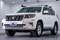 2017 Toyota Landcruiser Prado GXL GDJ150R 4X4 Dual Range WHITE