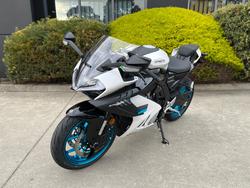 2025 CFMOTO 2025 CF Moto 650CC 675SR-R ABS NEBULA WHITE