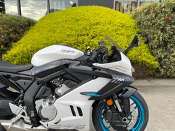 2025 CFMOTO 2025 CF Moto 650CC 675SR-R ABS NEBULA WHITE