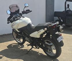 2009 Suzuki V-Strom 650 ABS (DL650A) V-Strom White
