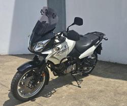 2009 Suzuki V-Strom 650 ABS (DL650A) V-Strom White