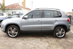 2010 Volkswagen Tiguan 125TSI 5N MY10 Four Wheel Drive Mountain Grey