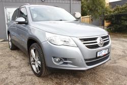 2010 Volkswagen Tiguan 125TSI 5N MY10 Four Wheel Drive Mountain Grey