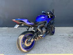 2021 Yamaha YZF-R7LA BLUE
