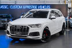 2020 Audi Q7 50 TDI 4M MY21 Four Wheel Drive Glacier White