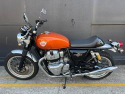 2022 Royal Enfield INTERCEPTOR 650 E5 CLASSIC ORANGE CRUSH