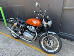 2022 Royal Enfield INTERCEPTOR 650 E5 CLASSIC ORANGE CRUSH