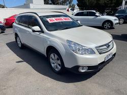 2012 Subaru Outback 2.5i 4GEN MY12 AWD Satin White Pearl