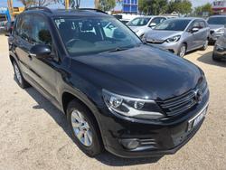 2012 Volkswagen Tiguan 132TSI Pacific 5N MY13 Four Wheel Drive Deep Black