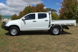 2020 Isuzu D-MAX SX MY19 4X4 Dual Range Splash White