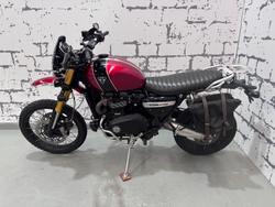 2022 Triumph Scrambler XE Scrambler Red