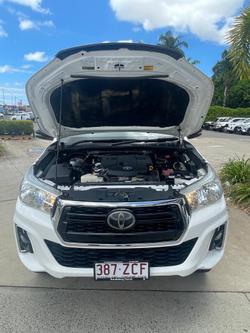 2019 Toyota Hilux SR GUN126R 4X4 Dual Range Glacier White